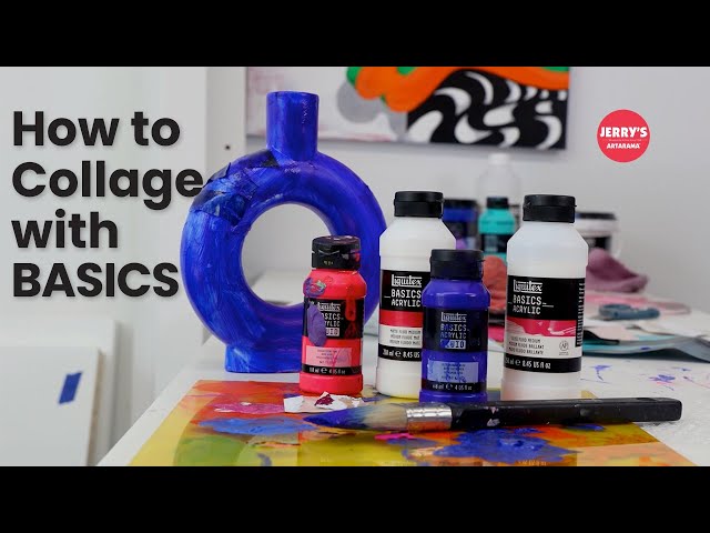 Collaging Tutorial using Liquitex BASICS