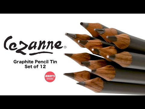 Graphite Pencils | Cezanne Graphite Tin Set of 12