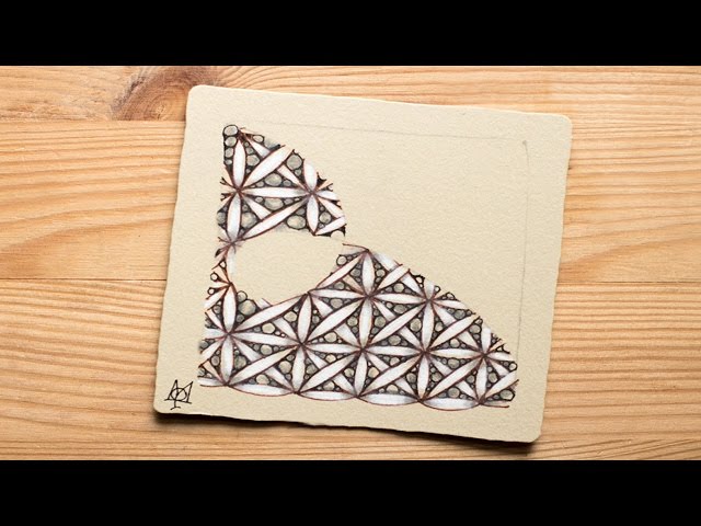 How to Draw the Zentangle® Tangle 'Fife'