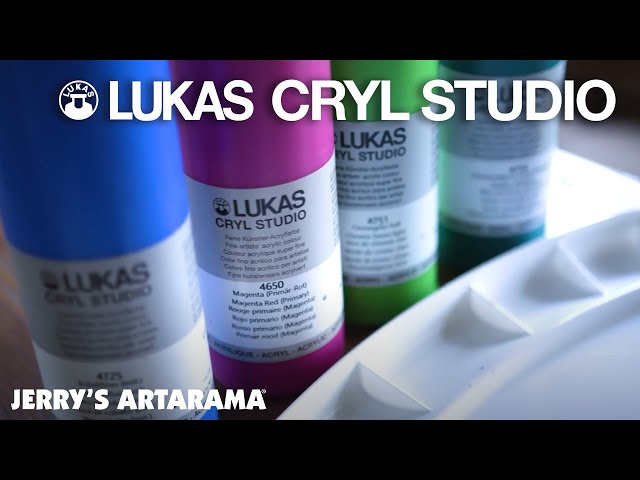 Lukas Cryl Studio Acrylic Paint - Mint, 250ml Bottle