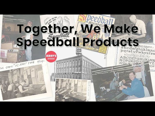 4 HARD RUBBER BRAYR - Speedball Art Products - SnR Star