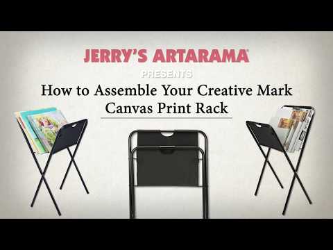 Canvas Print Racks by Creative Mark - How To Assemble Instructions