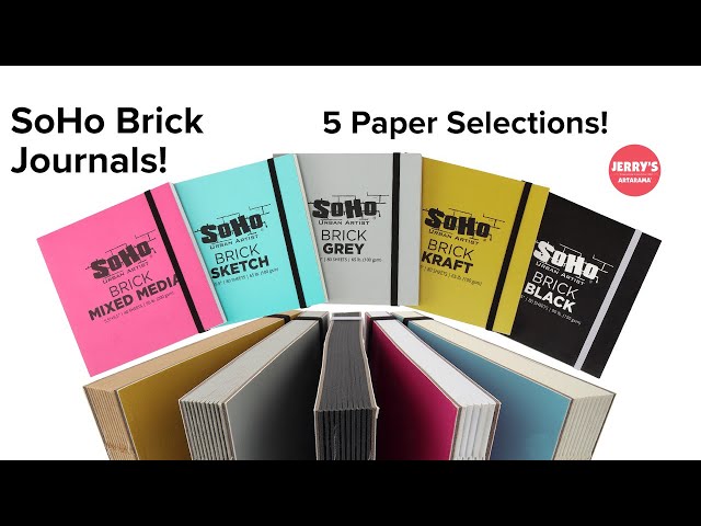 Lay Flat Journals - SoHo Brick Journals