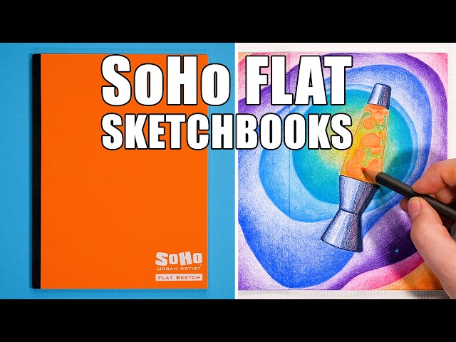 SoHo Urban Artist Flat Sketchbooks