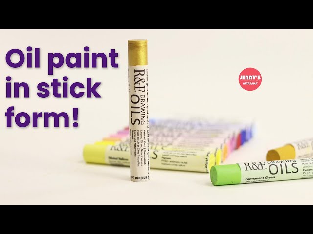 Oil Paint in Stick Form! Oil paint in stick form by R & F Handmade Paints! Get yours here: https://www.jerrysartarama.com/rnf-drawing-oil-sticks A new way to experience drawing with R& F Handmade Paints. Get the richnes…