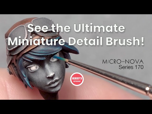 da Vinci Micro-Nova Brushes | The Ultimate miniature detail brush!