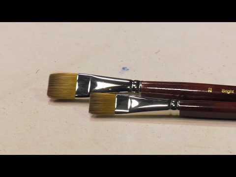 Creative Mark Mimik Kolinsky Synthetic Sable Long Handle Brushes Visual Commerce #1