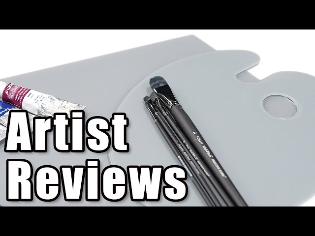 Artist Reviews - New York Central Grey Glass Palette