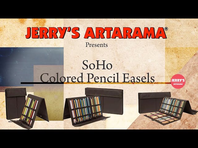 SoHo Urban Artist Colored Pencil Holder Easels & Cases