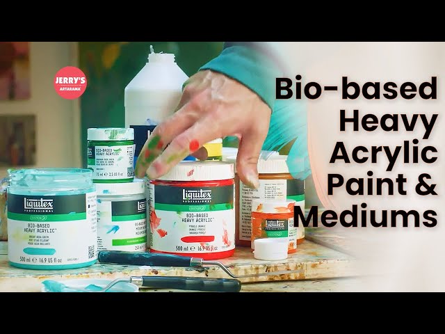 See Bio-Based Heavy Acrylics & Mediums in action!