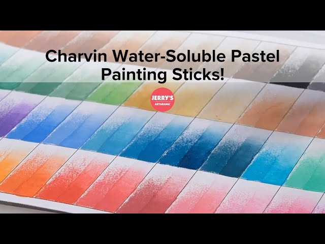 Water Soluble Pastels - Jerry's Live Clips  Ep. 251