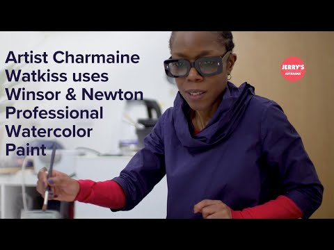 Professional Artist Charmaine Watkiss on Professional Watercolor Paints by Winsor & Newton