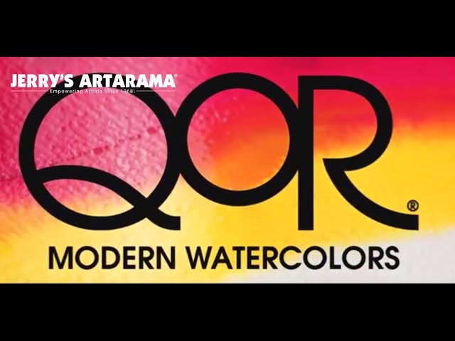 QoR Modern Watercolors Demonstration