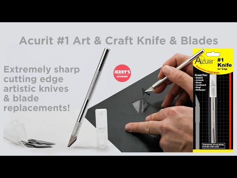 #1 Knife - Art & Craft Knife & Blades by Acurit Product Info