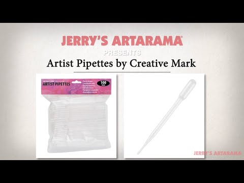 Creative Mark Artist Pipettes Product Demo