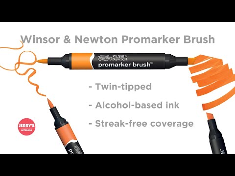 See Winsor & Newton Promarker Brush's Key Features