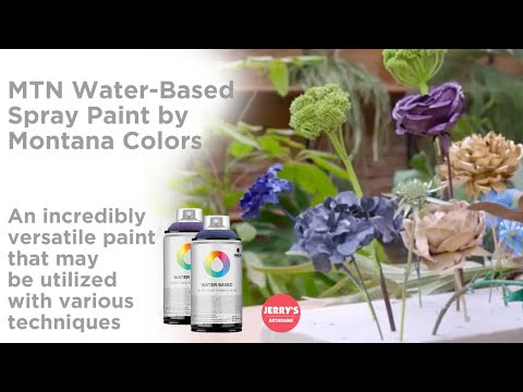 See the Uniqueness of MTN Water-Based Spray Paint by Montana Colors 