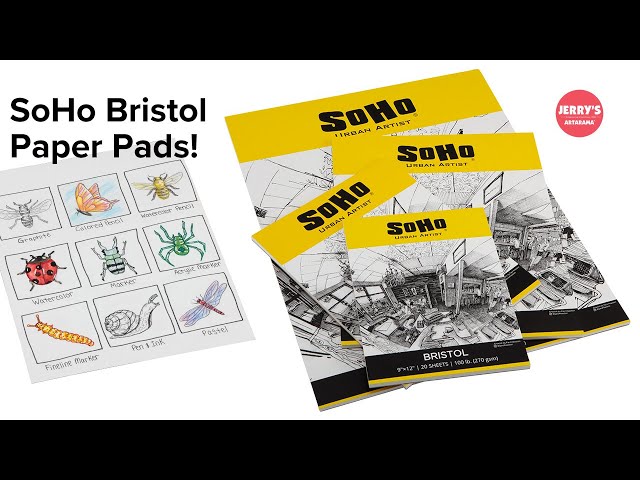 What's a great Bristol Pad? SoHo Bristol Paper Pads