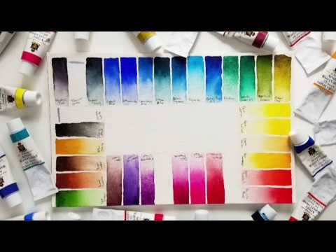 Professional Artist Ariane Sarno Butler Turner Watercolors - Color Swatches