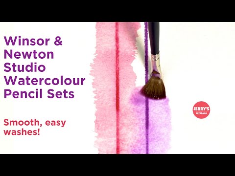 What's a great watercolor pencil? Winsor & Newton Studio Watercolour Pencils