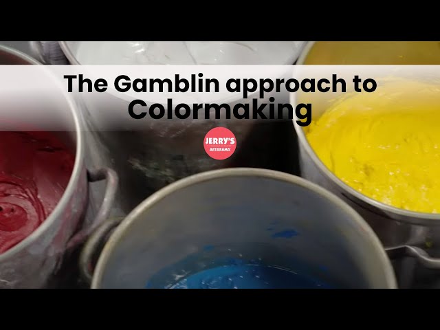 Colormaking, the Gamblin way!