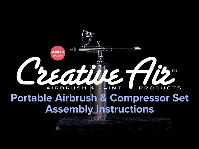 Assembly Instructions - Creative Air Portable Airbrush & Compressor Set