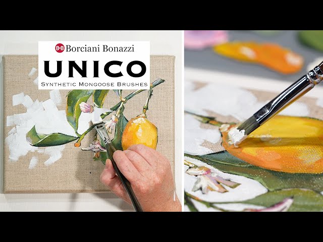 Borciani Bonazzi UNICO Synthetic Mongoose Brushes