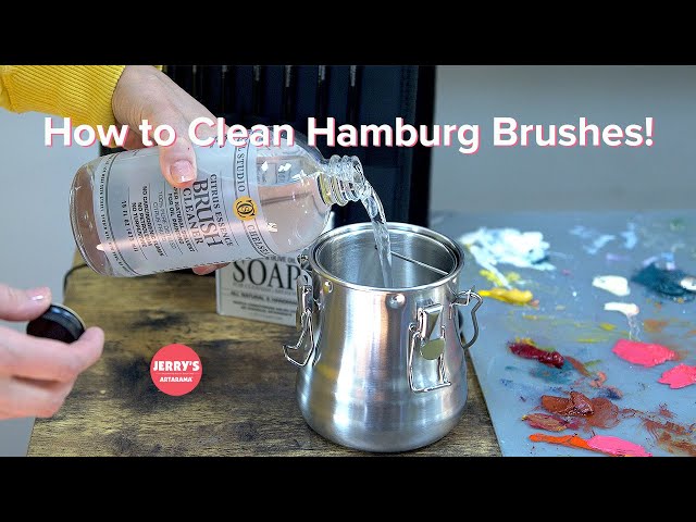 How to Clean Hamburg Brushes