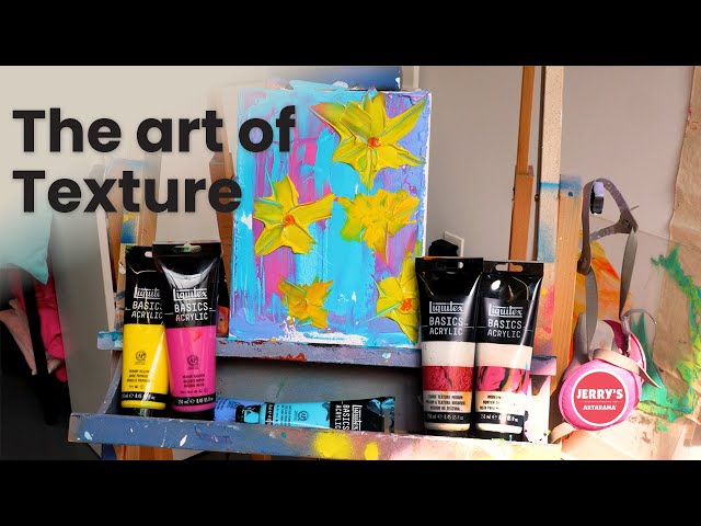 Creating Texture Tutorial with Liquitex BASICS