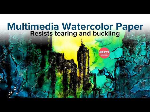 Synthesis Multimedia Watercolor Paper Pads Key Features