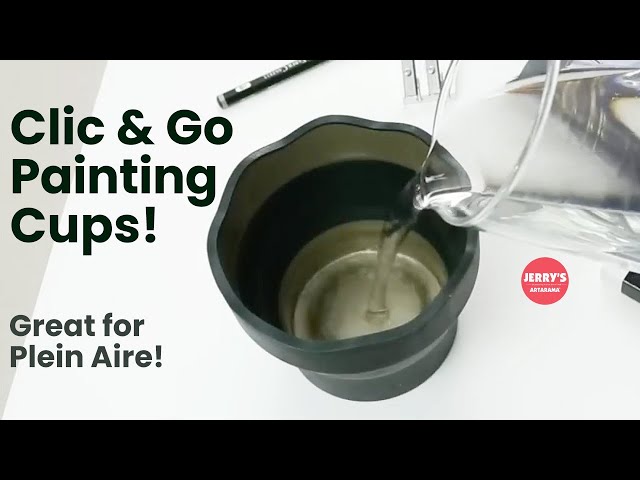 Clic & Go Painting Cups 
