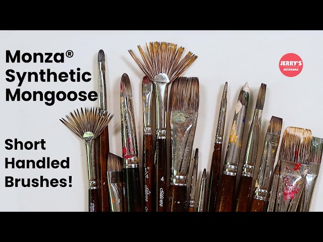 Synthetic Mongoose Brushes - The perfect blending brush!