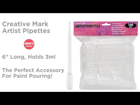 Creative Mark Artist Pipettes Key Features