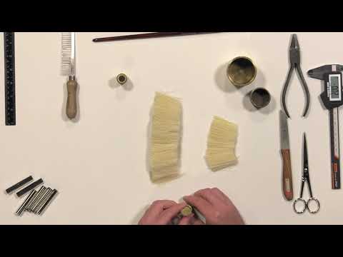 Daniel Zahn Brush Making Demo - New York Central Munich Premier Brushes