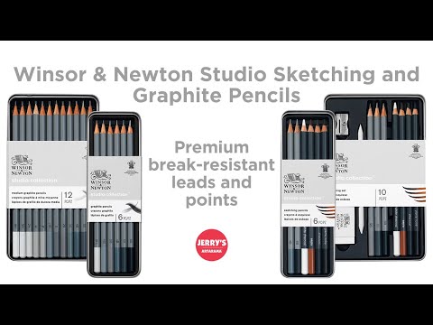 Winsor & Newton Studio Collection Sketching Pencil - Set of 10