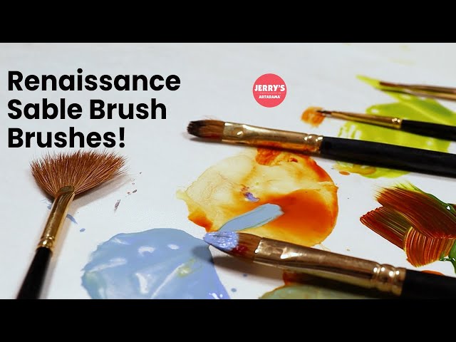 Renaissance Sable Brush - A favorite with top portrait artists!