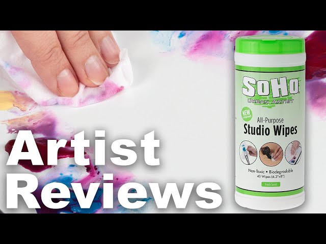 Artist Reviews - SoHo All Purpose Studio Wipes