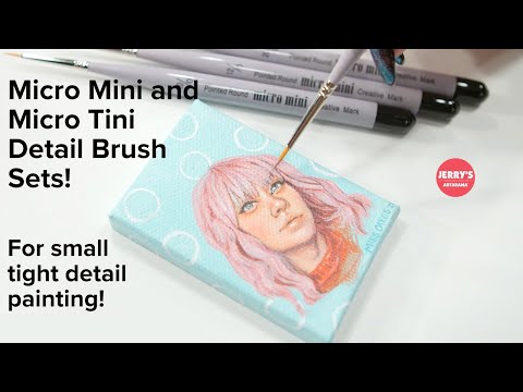 Fine Tip Liners & Detail Brushes by Creative Mark