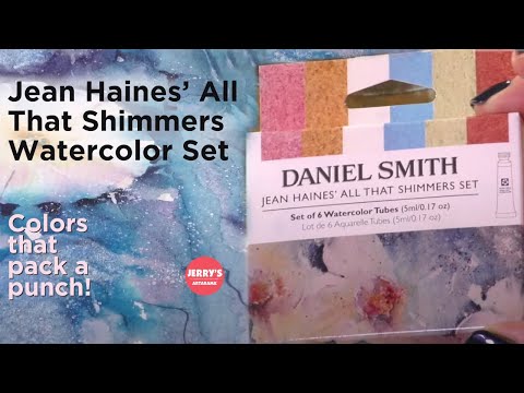 What is a Watercolor Shimmer Set? Jean Haines explains!