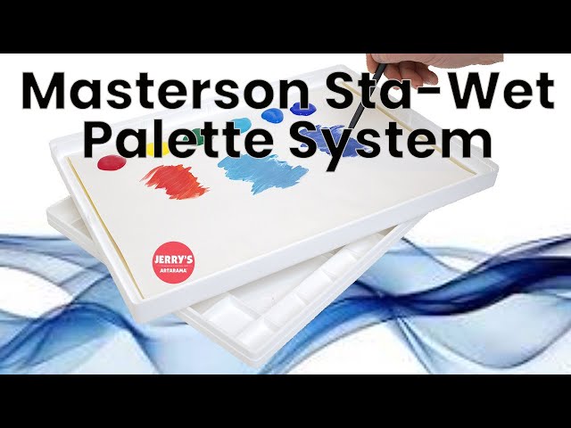 Discover the Masterson Sta-Wet Palette System!