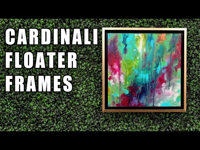 Create the Perfect Floating Canvas Look with Cardinali Frames