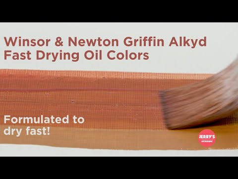 See Winsor & Newton Griffin Alkyd Fast Drying Oil Colors Features