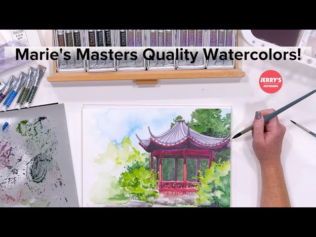 Maries Masters Quality Watercolors - Product Demo