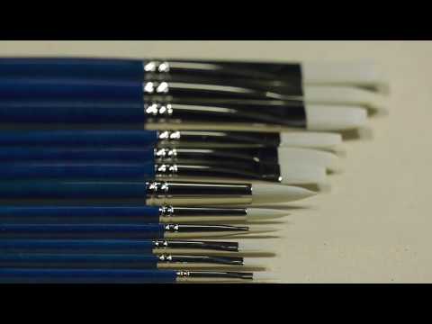Berlin Synthetic Long Handle Acrylic Brushes - Visual Commerce #3