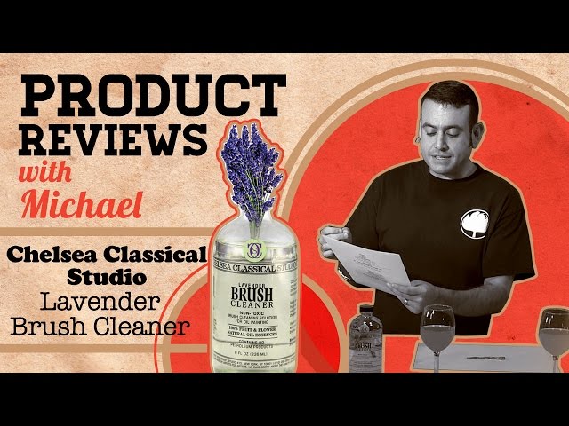 Chelsea Classical Studio Lavender Brush Cleaner - Product Review with Michael