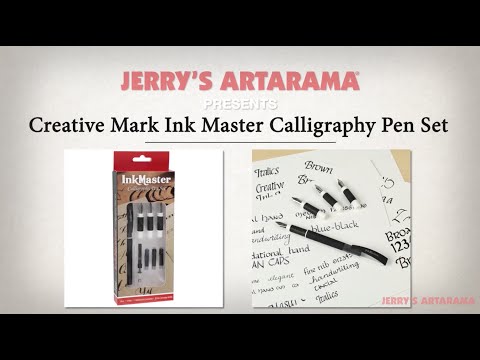 Creative Mark Ink Master Calligraphy Pen Set Product Demo