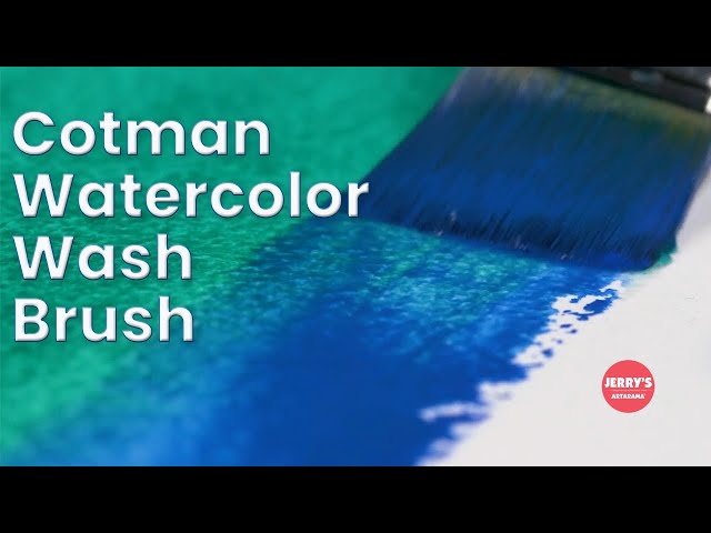 Amazing Wash strokes| Winsor & Newton Cotman Watercolor Brushes