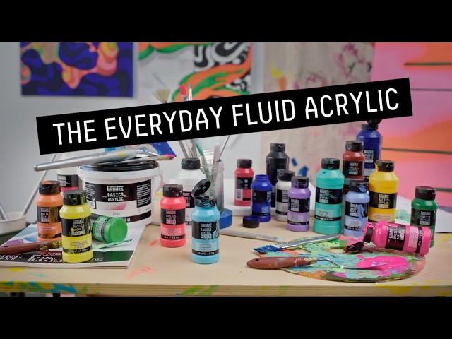The Everyday Fluid Acrylic. https://www.jerrysartarama.com/liquitex-basics-fluid-acrylic-paints Liquitex Basics Fluid Acrylic Paints & Sets Low viscosity. More freedom. Basics Acrylic Fluid is your invitation to loosen…