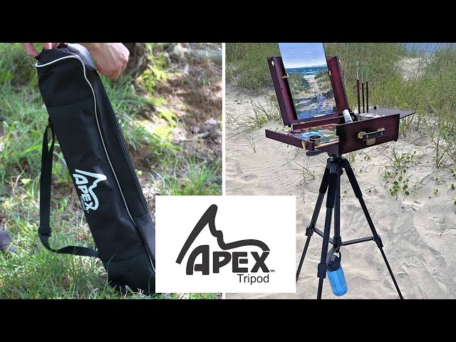 Creative Mark Apex Tripod. https://www.jerrysartarama.com/creative-mark-apex-tripod Artist-Friendly Tripod Built for Traveling Creatives Plein air artists and photographers love the Creative Mark Apex Tripod because it…