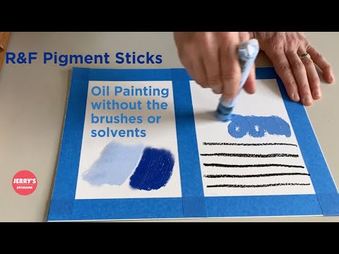 What is an Oil Pigment Stick? And how does it work?